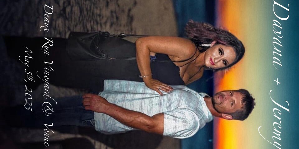 Davana & Jeremy Home Page Banner