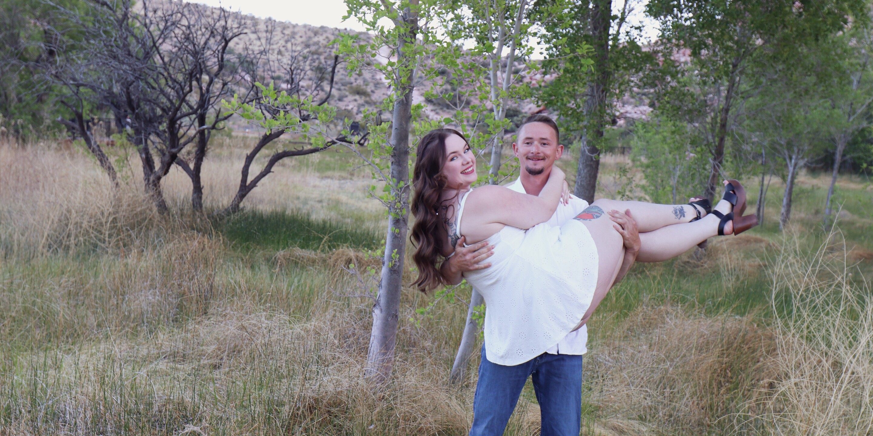 Veda & Joshua Home Page Banner