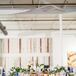 Round Tables with Gold Linens