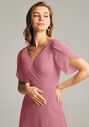AW Bridal AW Wilma Dress V-Neck Bridesmaid Dress - thumbnail - 3