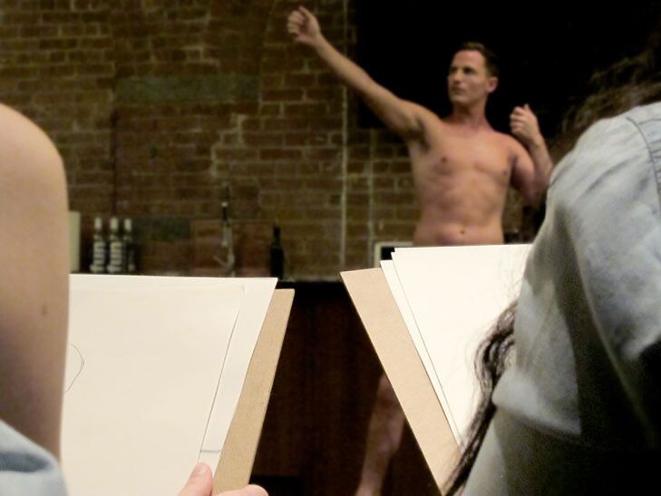 Drawing a Naked Guy for Your Bachelorette Party Isnt Awkward at