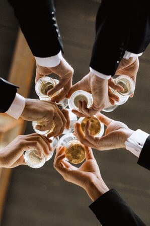 Wedding Toast at Surf Hotel in Buena Vista, Colorado