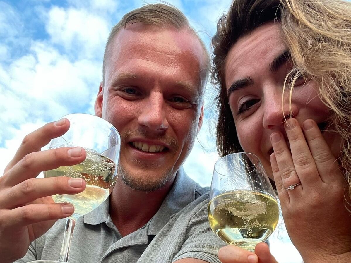 Picture of Our Story collected in some photo's : starting with our wedding engagement on Madeira