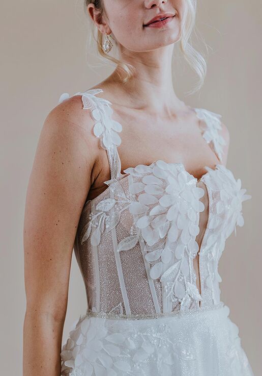 AW Bridal AW Deanna Wedding Dress A-Line Wedding Dress - 6