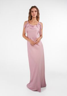 B2 Bridesmaids by Jasmine B283008 Cowl Bridesmaid Dress