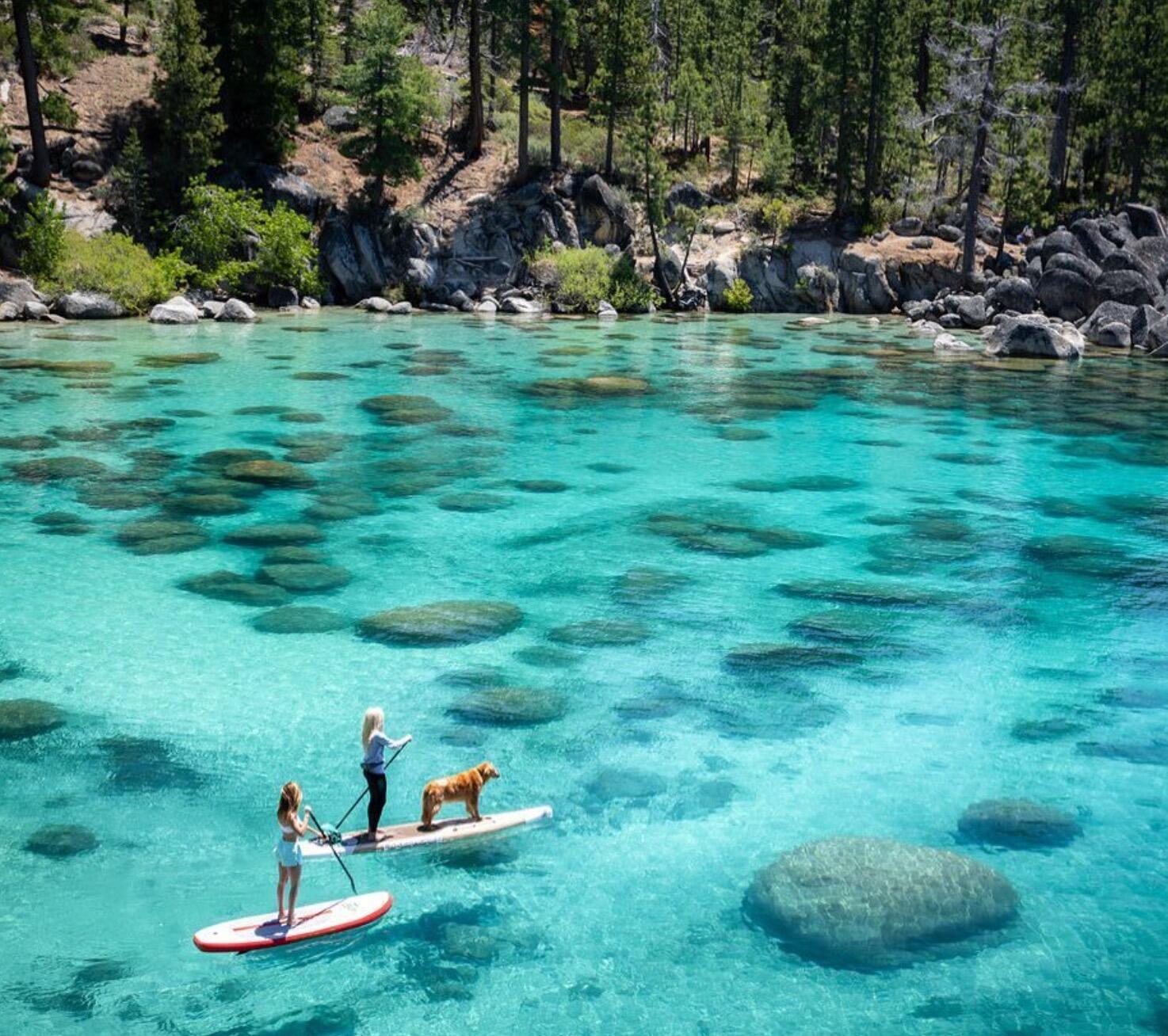 Picture of Head North to the Mountains- Lake Tahoe