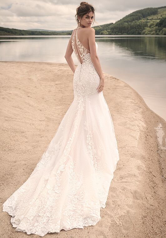 Sottero and Midgley FROST Sheath Wedding Dress - 4