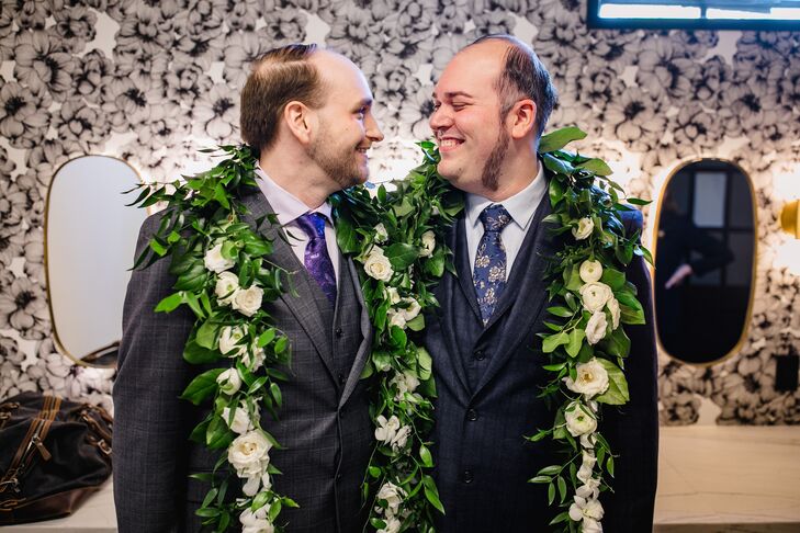 Grooms on Wedding Day