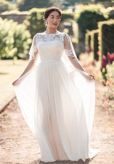 Bridgerton Wedding BR1002 A-Line Wedding Dress