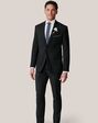 Birdy Grey Suits Taylor Suit in Black Black Tuxedo - thumbnail - 5