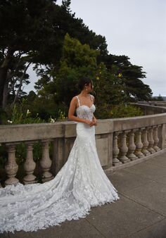 Martina Liana 1384 Fit-and-Flare Wedding Dress