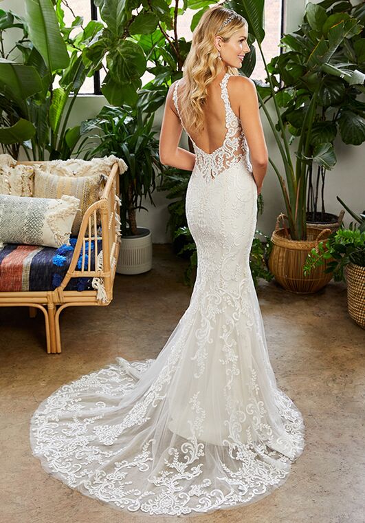 Beloved by Casablanca Bridal BL331 Khloe Mermaid Wedding Dress - 3