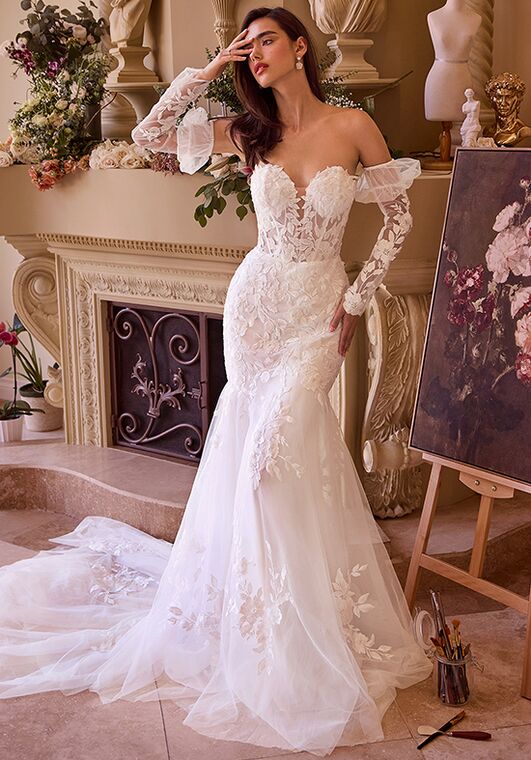 Andrea & Leo Couture WL033 Mermaid and Trumpet Wedding Dress - 3