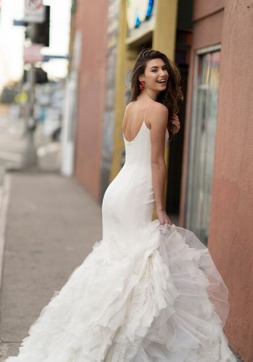 INES DI SANTO Fall 2020 - Mae Mermaid Wedding Dress - 3