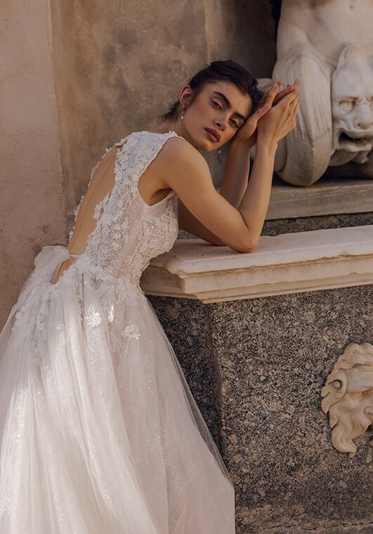 Endless Love collection by Ricca Sposa Lorella 24-019(2) Ball Gown Wedding Dress - 4