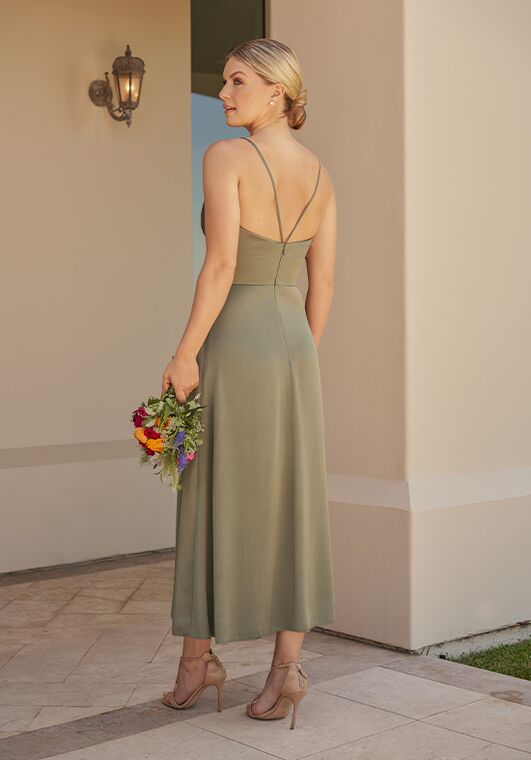 B2 Bridesmaids by Jasmine B253017 V-Neck Bridesmaid Dress - 3