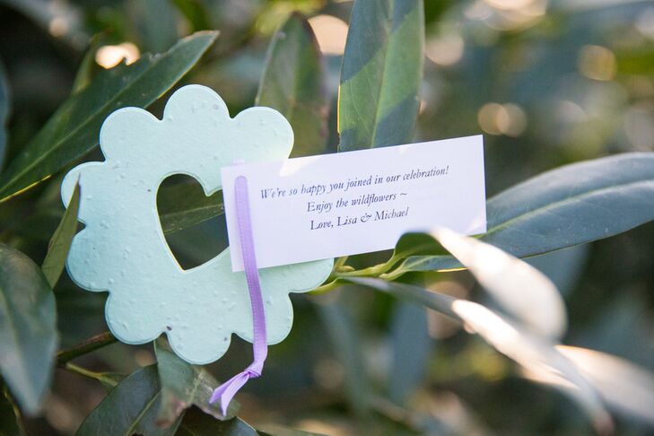 Wildflower Seed-Packet Guest Favors