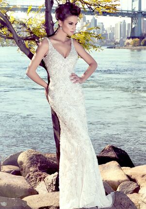 Stephen Yearick KSY84 Sheath Wedding Dress