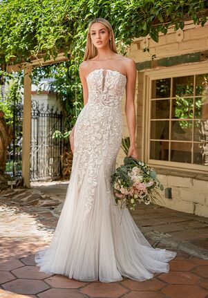 Jasmine Couture Penelope Fit-and-Flare Wedding Dress