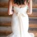 Vera Wang Mermaid Gown With Sash