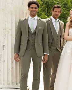 BLACKTIE METRO Sage Wedding Suit Green Tuxedo