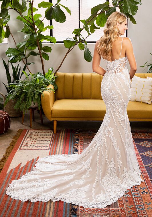 Beloved by Casablanca Bridal BL318 Robyn Mermaid Wedding Dress - 3