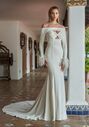 Jasmine Couture KATHERINE T242052 Fit-and-Flare Wedding Dress - thumbnail - 1