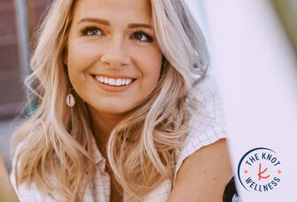 Entrepreneur Ariana Frayer with diabetes monitor