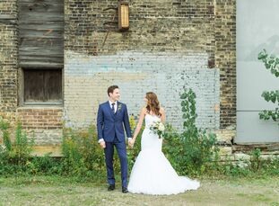Maia Ferrella (29 and a physician assistant) met Paul Schwartz (34 and an executive director) in Milwaukee, Wisconsin. “Like most great things in life