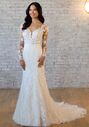 Stella York 7586 Column Wedding Dress - thumbnail - 5