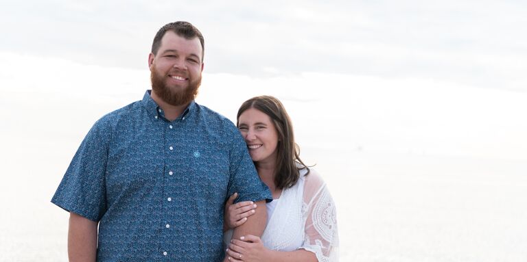 Rebecca & Adam Home Page Banner