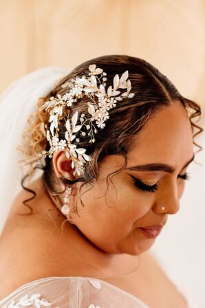 Crystal Hair Comb Accessory