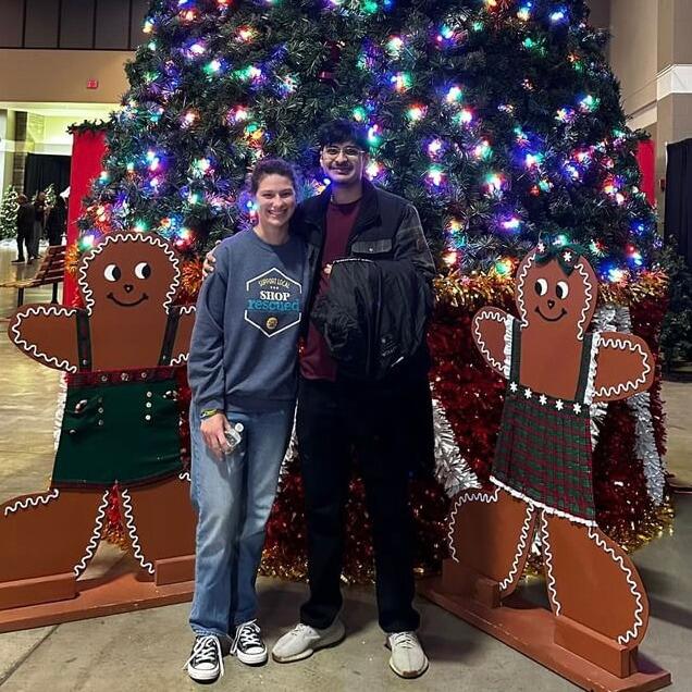 Fun at the Festival of Trees.