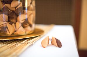 Chocolate-Dipped Fortune Cookies