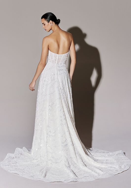 Justin Alexander Signature Afterglow A-Line Wedding Dress - 3