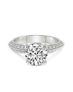 Friendly Diamonds Glamorous Princess, Asscher, Cushion, Emerald, Heart, Marquise, Pear, Radiant, Round, Oval Cut Engagement Ring