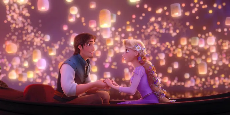 Rapunzel & Eugene Home Page Banner
