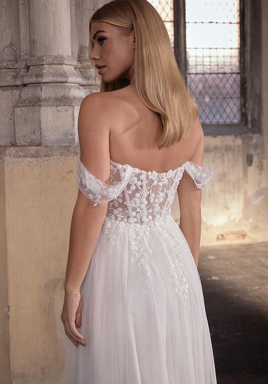 Adore by Justin Alexander Leia A-Line Wedding Dress - 6