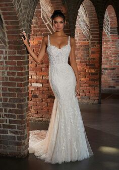 Morilee by Madeline Gardner Heloise, 1203 Fit-and-Flare Wedding Dress