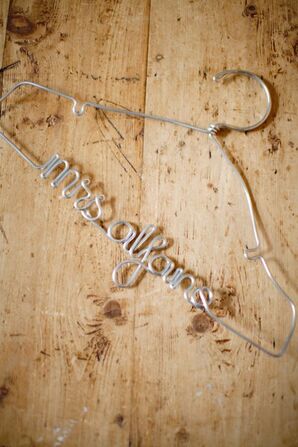Personalized Bridal Hanger