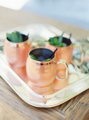 Cocktail Hour Copper Moscow Mule Mugs