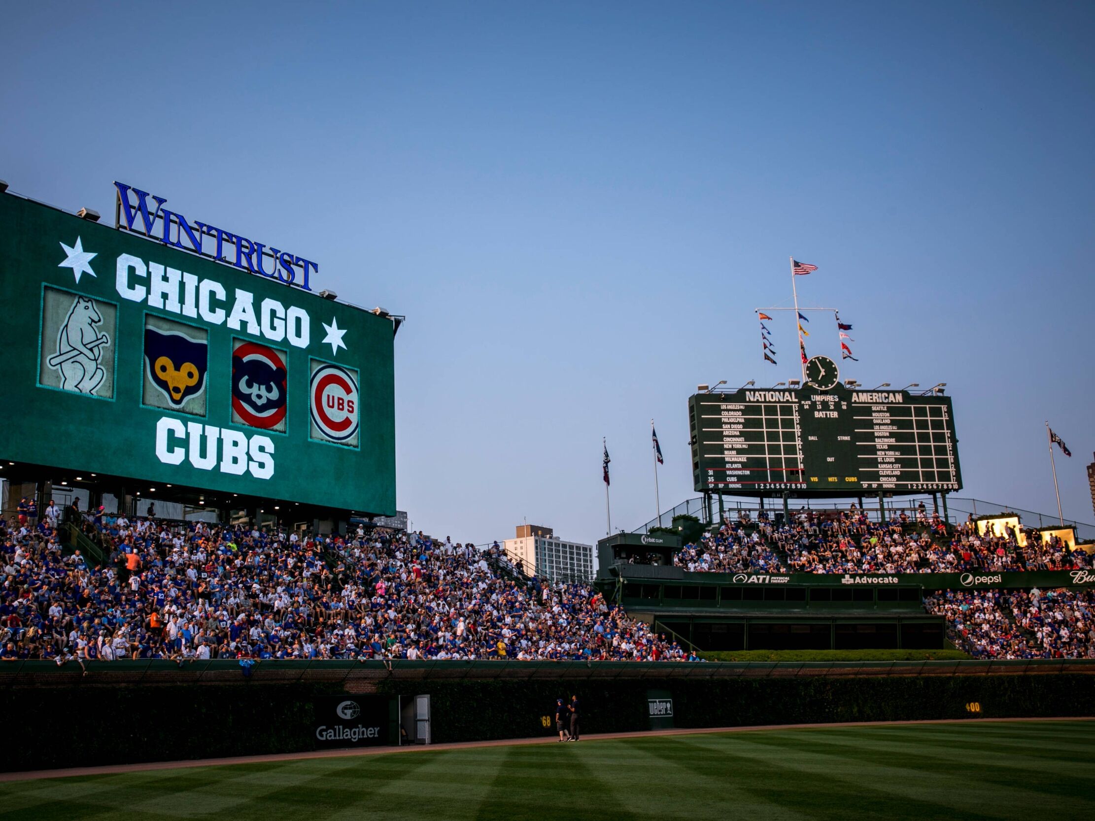Picture of Cubs Game at Wrigley Field