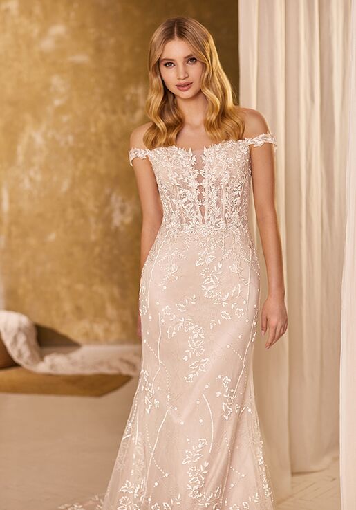 Simply Val Stefani Jasper Mermaid Wedding Dress - 3