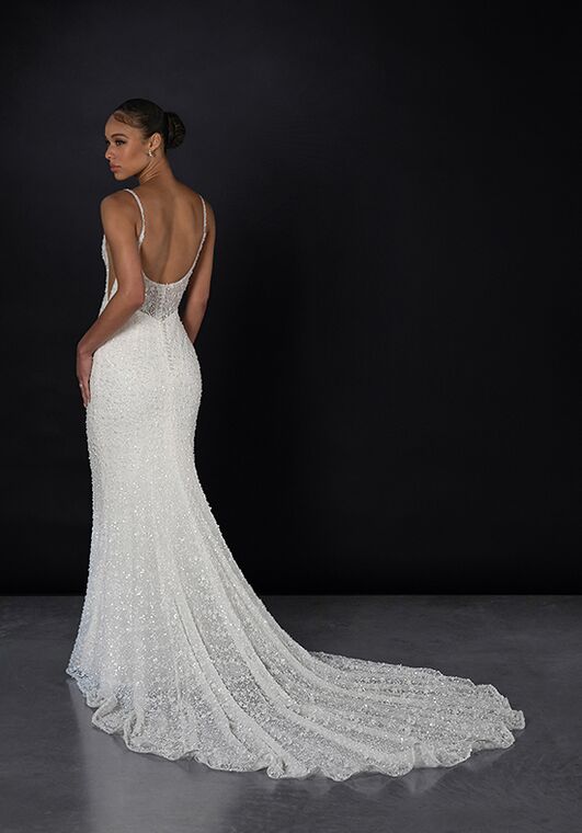 Martina Liana 1814 Column Wedding Dress - 3