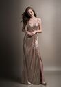 Belsoie Bridesmaids by Jasmine L194008 V-Neck Bridesmaid Dress - thumbnail - 1