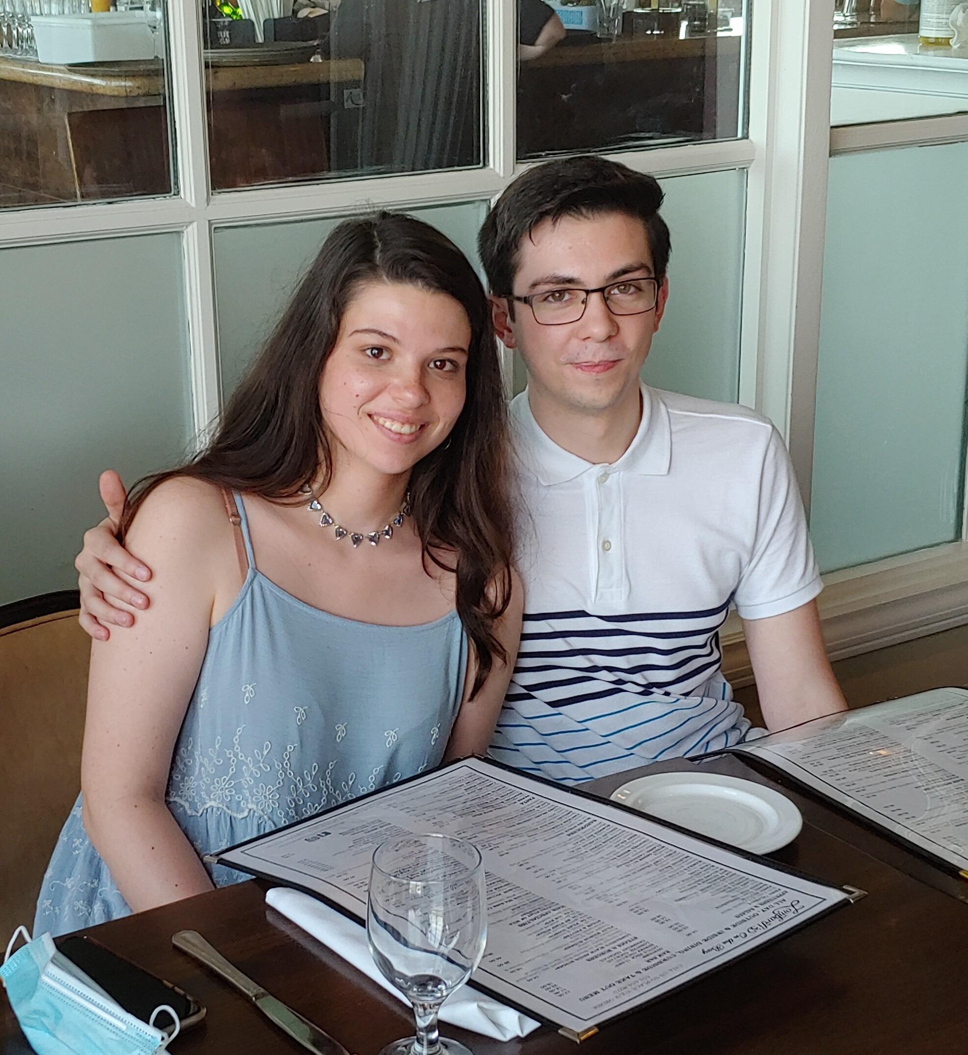 Graduation Dinner for Amanda. 