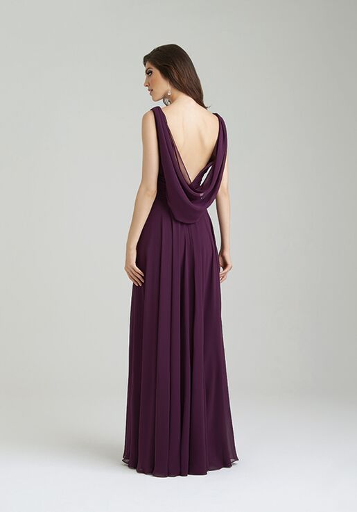 Allure Bridesmaids 1455 V-Neck Bridesmaid Dress - 4