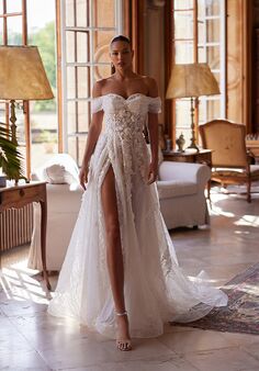 Moonlight Collection J6992 A-Line Wedding Dress