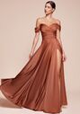 Ladivine 7493 Off the Shoulder Bridesmaid Dress - thumbnail - 4