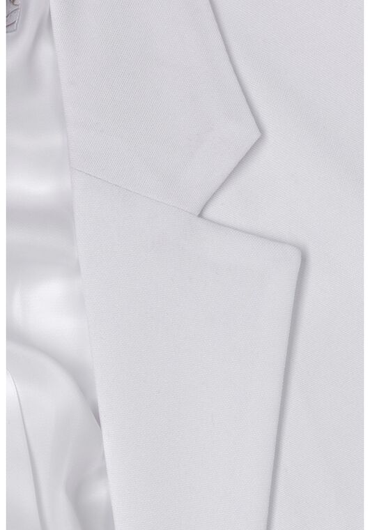 Little Tuxedos "Mason" Kids White Suit (5-Piece Set) Flower Girl Dress and Ring Bearer Outfit - 3